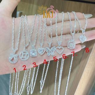  Dây chyền bạc kèm mặt xinh xắn. 