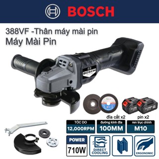 Máy Mài Pin BOSCH 388VF không chổi than - Máy cắt pin cầm tay tặng kèm lưỡi cưa gỗ cao cấp bảo hành 5 năm