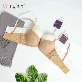 Áo Ngực Cúp Xéo, Mút Dày, Có Gọng TUKY 6161