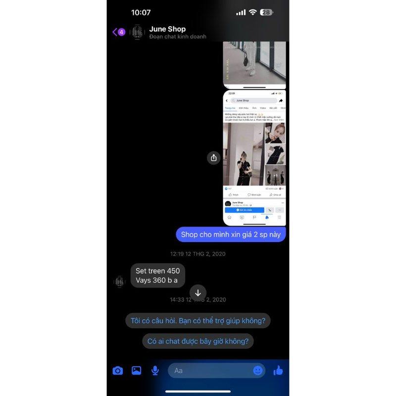 Pass váy body mua ở Juneshop free Sz