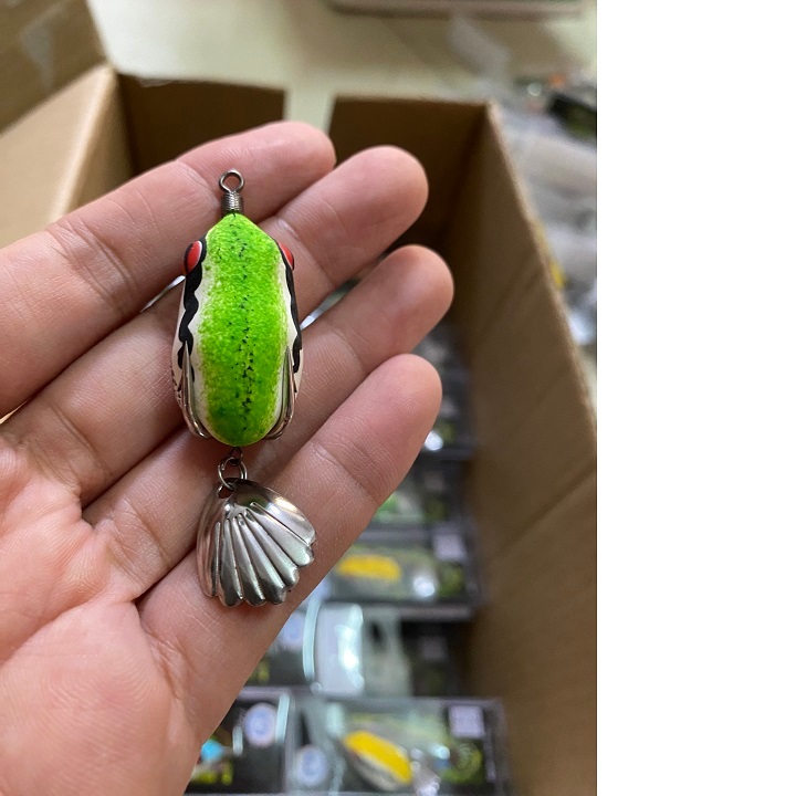 Mồi Nhái Hơi VN3 Mini Lưỡi Độ Bán Thủ Công - MNG109