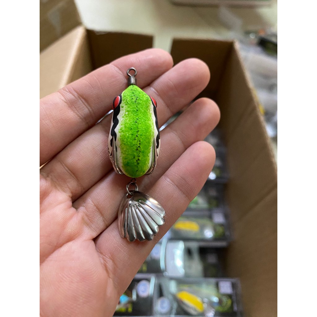 Mồi Nhái Hơi VN3 Mini Lưỡi Độ Bán Thủ Công - MNG109