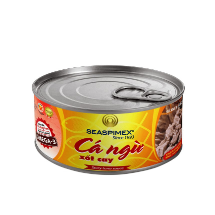 Cá ngừ xốt cay SEASPIMEX 185gr