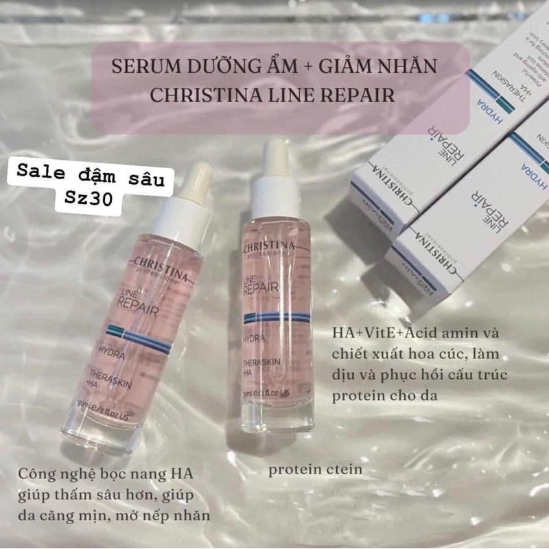 SERUM CẤP NƯỚC- CĂNG MỌNG DA CHRISTINA HA LINE REPAIR