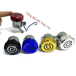 Bình dầu khói nắp nhôm CNC.Tặng đai bắt