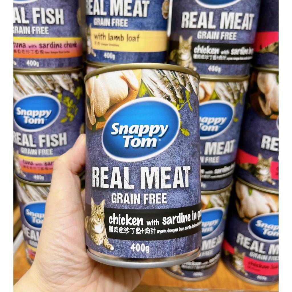 Pate Snappy Tom Dành Cho Mèo Lớn 400G