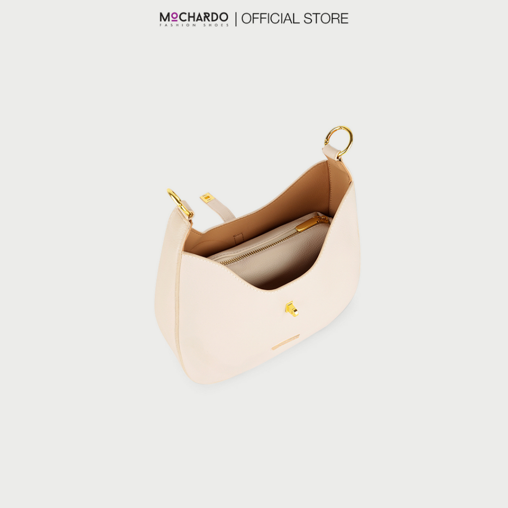 Túi Xách Nữ MOCHARDO GN-6  Đeo Chéo Dáng Bầu Da Trơn Đơn Giản
