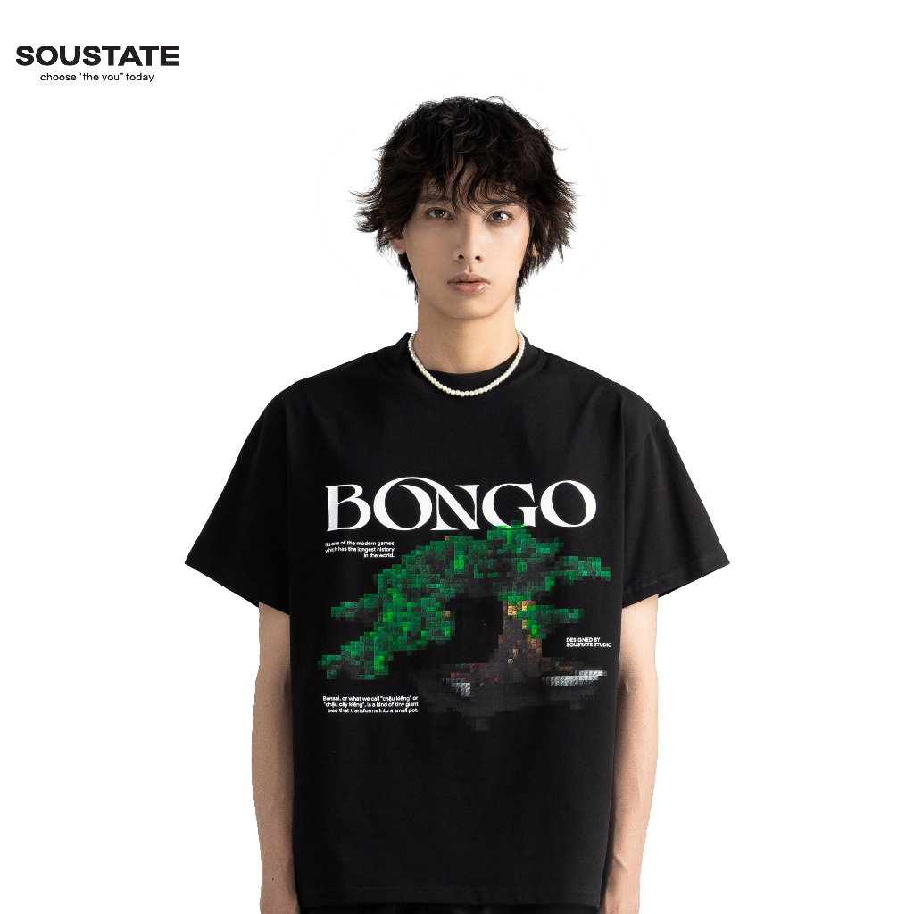 Áo Thun Boxy SOUSTATE Bongo
