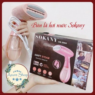 Bàn là hơi nước Sokany SK-3060 với đầu chải tiện lợi