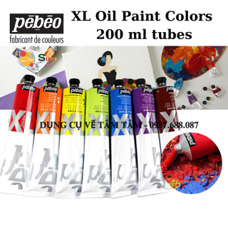 [ TÂM TÂM ] Sơn Dầu PEBEO ( Link 1/2 ) - PEOBEO Fine Oil Paint - PEOBEO Huile Fine XL 200ml
