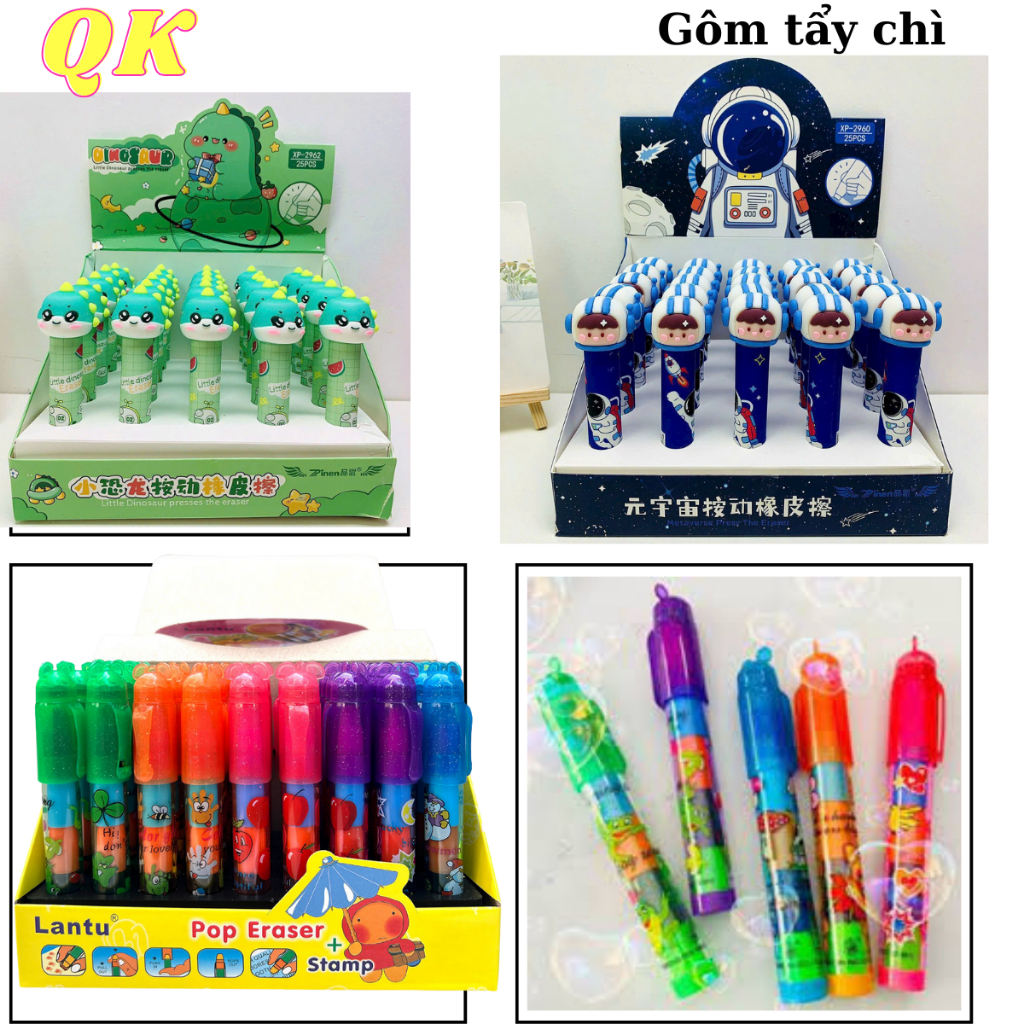 Gôm bấm hình thú- gôm  khúc  siêu dính