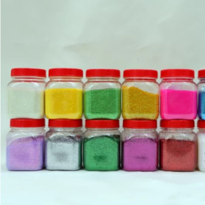 100G Bột nhũ kim tuyến loại đẹp trang trí, làm đồ thủ công handmade, slime, nail