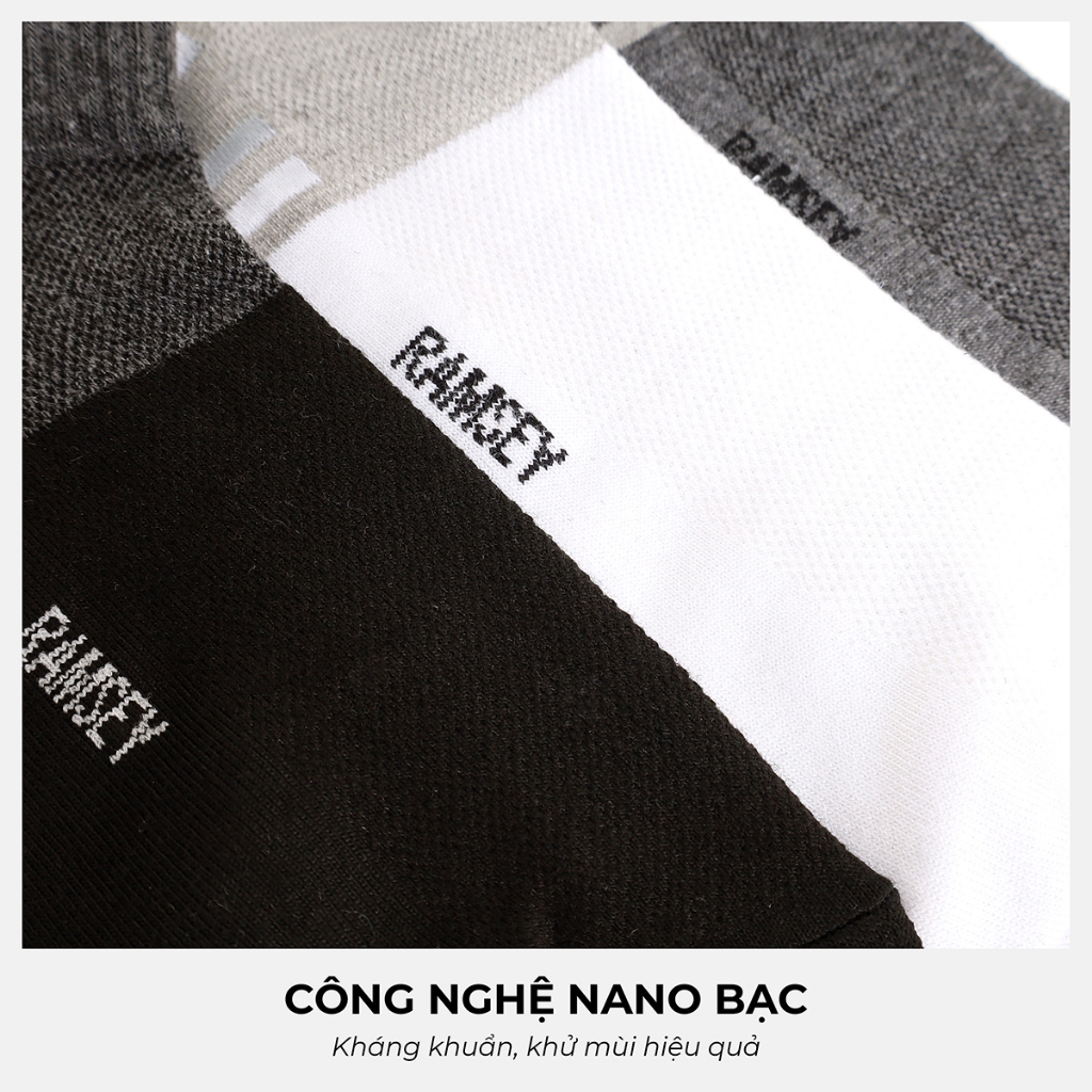 Combo 2 đôi tất nam kháng khuẩn,chống thối chân CB2GTN01