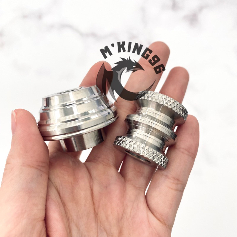 Bộ canh bánh trước sau inox 304 gắn cho Wave Dream-Fuled-Funeo