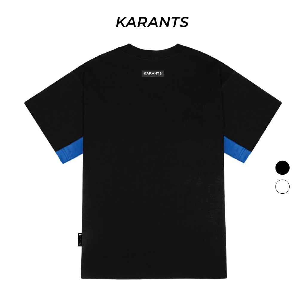Áo Thun Phối Nhiều Màu Karants Local Brand Hot Trend Form Oversize - KR70