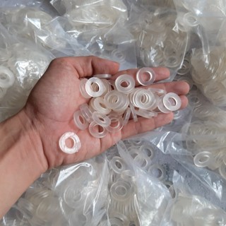 [Túi 50g] Ron nhựa 21 và 27 , dùng chung cho các loại dây cấp nước vòi xịt, vòi sen tắm, vòi rửa chén...v.v...