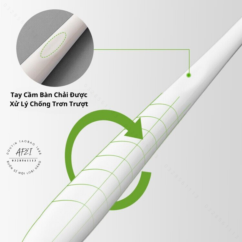 Bàn Chải Đánh Răng Sợi Lông Nano Siêu Nhỏ Siêu Mịn Mềm Mại Hộp Tròn Cho Răng Nhạy Cảm - FL16