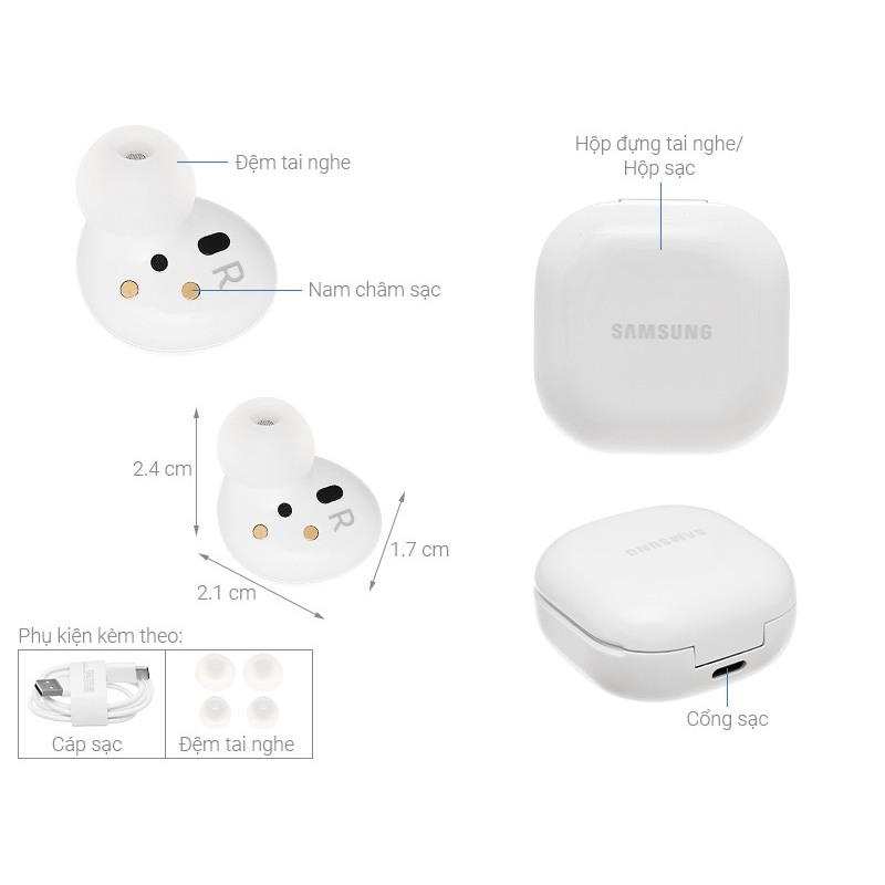 Tai Nghe Bluetooth Không Dây Samsung Galaxy Buds 2
