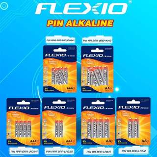 [Vỉ 2] Pin Alkaline  AA Thiên Long Flexio BAA-LR6/2