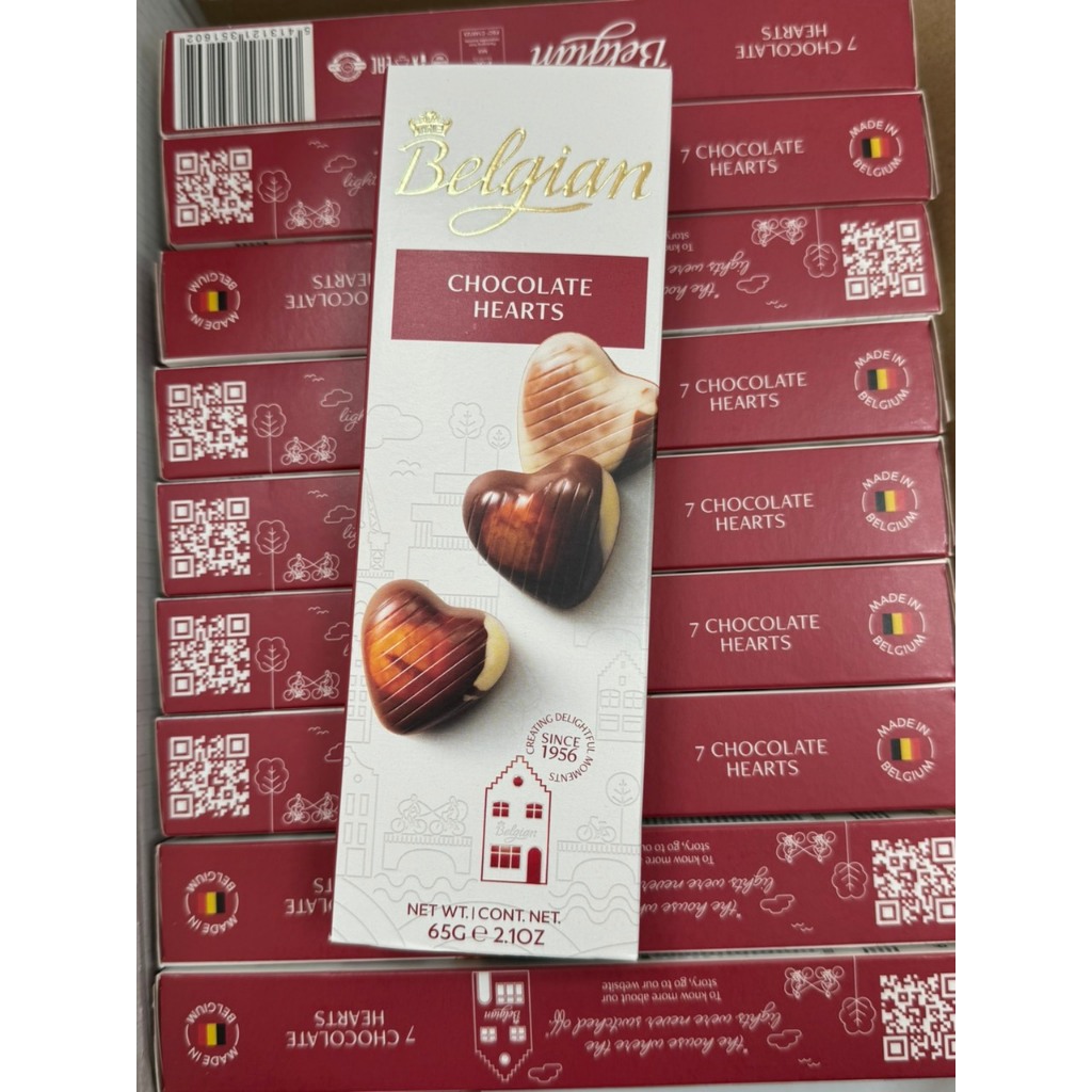 Socola Bỉ-Stick Packs nguyên vị hiệu Belgian hộp giấy 65g max ngon,mẫu mã sắc nét sịn sò,date mới
