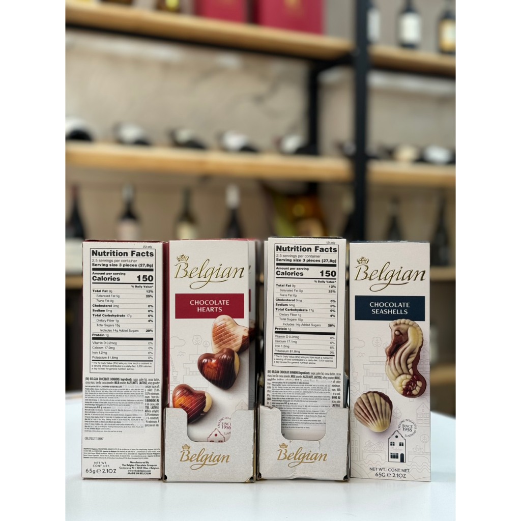 Socola Bỉ-Stick Packs nguyên vị hiệu Belgian hộp giấy 65g max ngon,mẫu mã sắc nét sịn sò,date mới