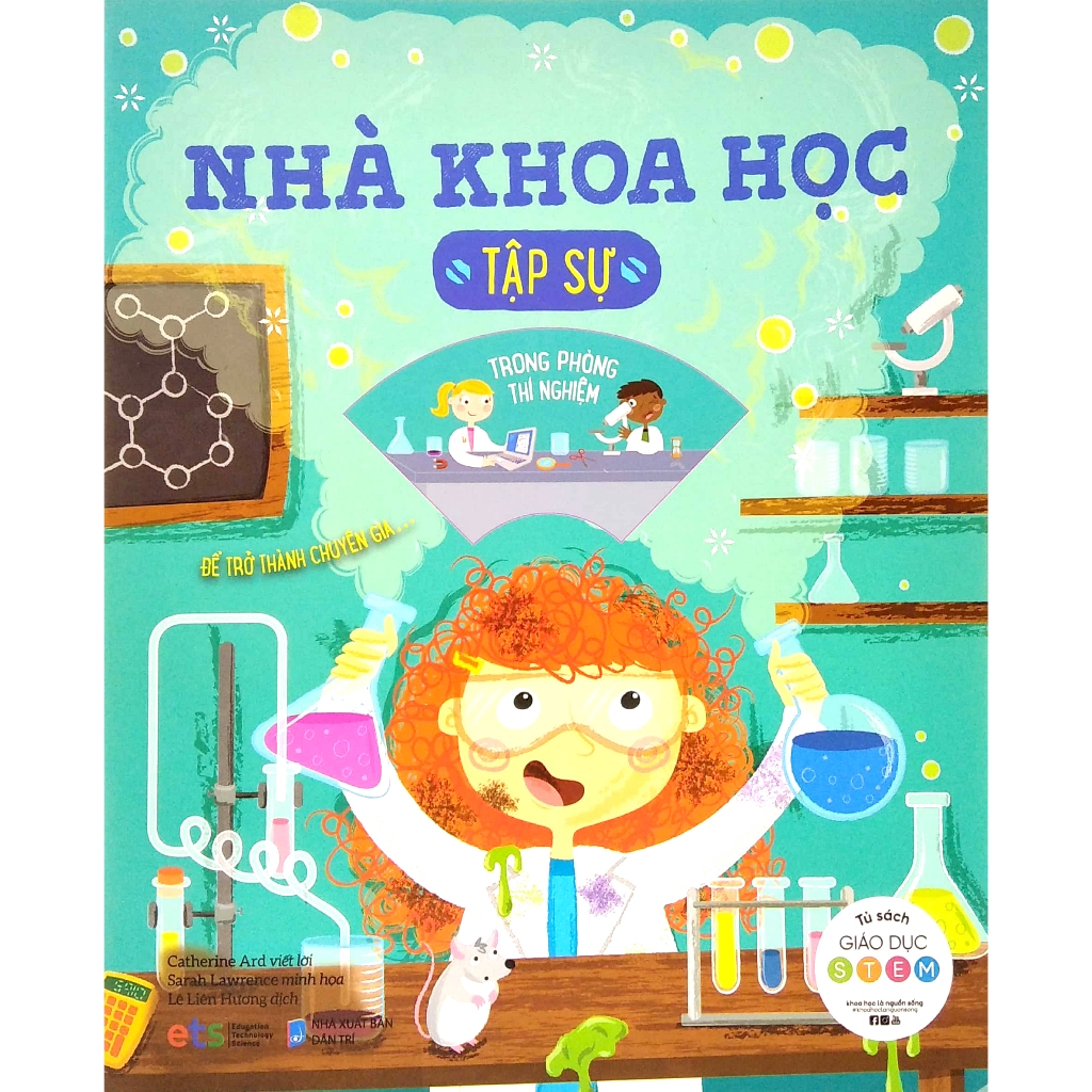 Sách: Lẻ/Combo Nghề Nghiệp Tập Sự Giúp Trẻ Khám Phá Vũ Trụ, Khoa Học: Phi Hành Gia + Nhà Khoa Học