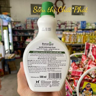 NƯỚC RỬA RAU QUẢ BOTANIKA 500ML