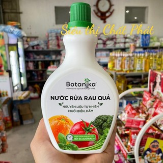 Nước rửa rau quả botanika 500ml