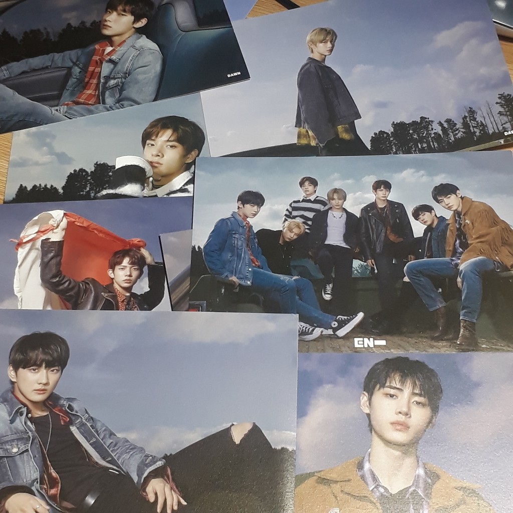 Postcard thành viên enhypen border day one chính hãng