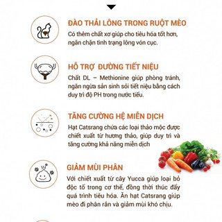 [1kg] Hạt CATSRANG Thức Ăn Cho Mèo Mọi Lứa Tuổi