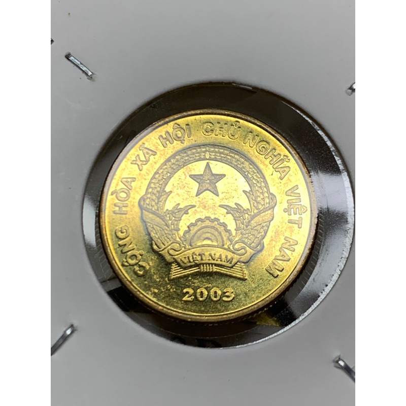 Xu năm 2003 1000 đồng mới còn óng ánh