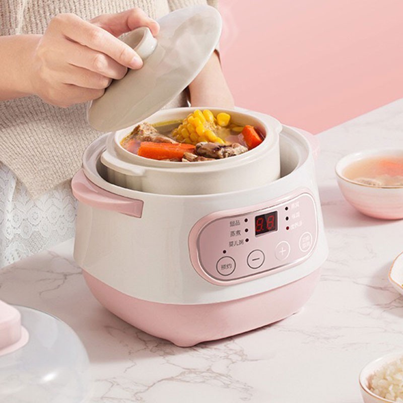 Nồi Nấu Cháo Chậm Cho Bé Ăn Dặm