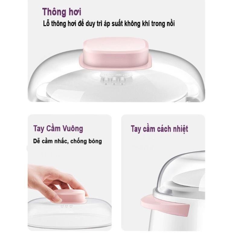 Nồi Nấu Cháo Chậm Cho Bé Ăn Dặm