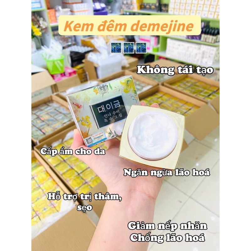 Kem face Demejine DN Plus trắng da, ngừa nám chính hãng