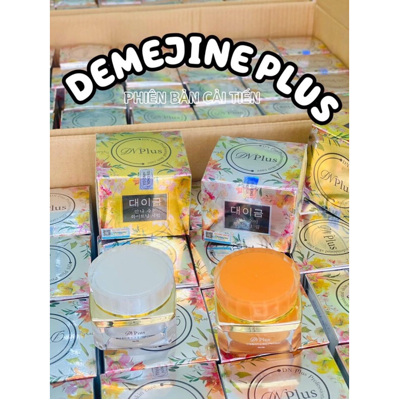 Kem face Demejine DN Plus trắng da, ngừa nám chính hãng