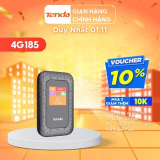 Tenda Bộ phát Wifi di động 4G LTE 4G185 - Hãng phân phối chính thức