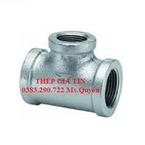 Tê ren đều mạ kẽm DN50 - DN100