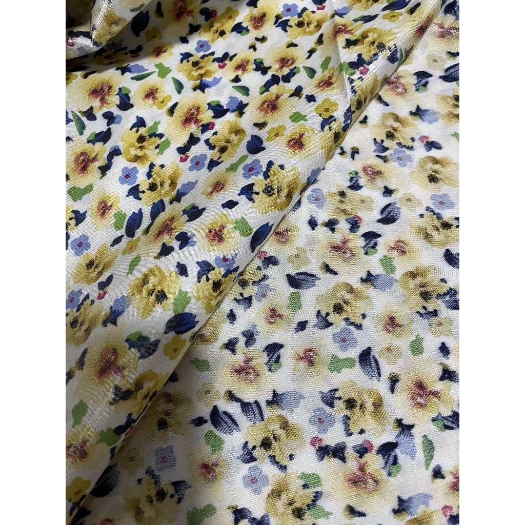 Vải Voan Nhũ Kim Sa