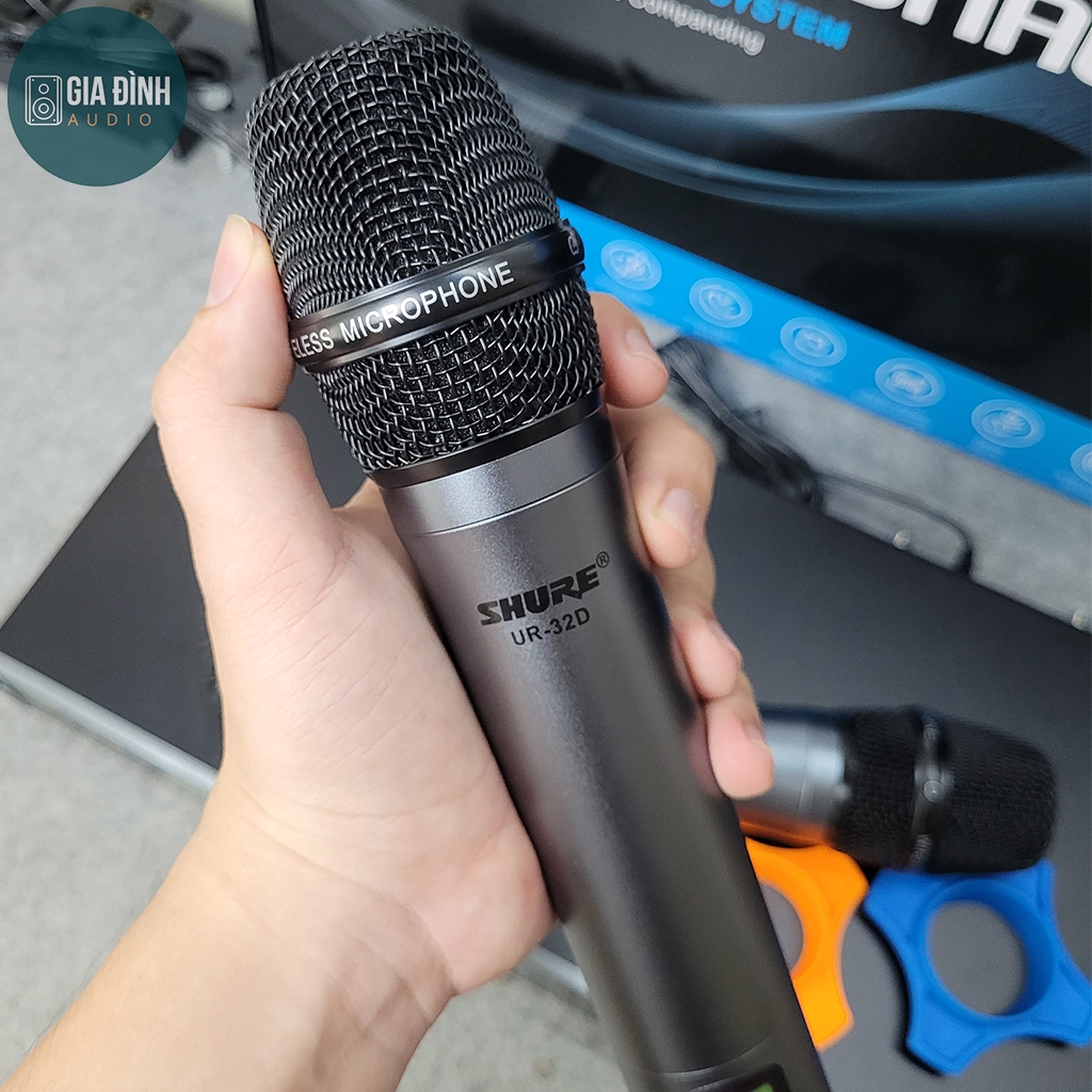 Micro không dây Shure UR32D năm 2023 - Nhập Khẩu Loại 1