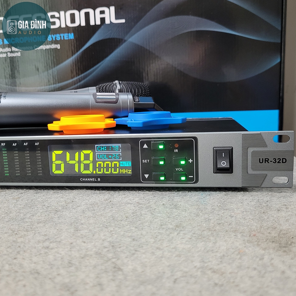 Micro không dây Shure UR32D năm 2023 - Nhập Khẩu Loại 1