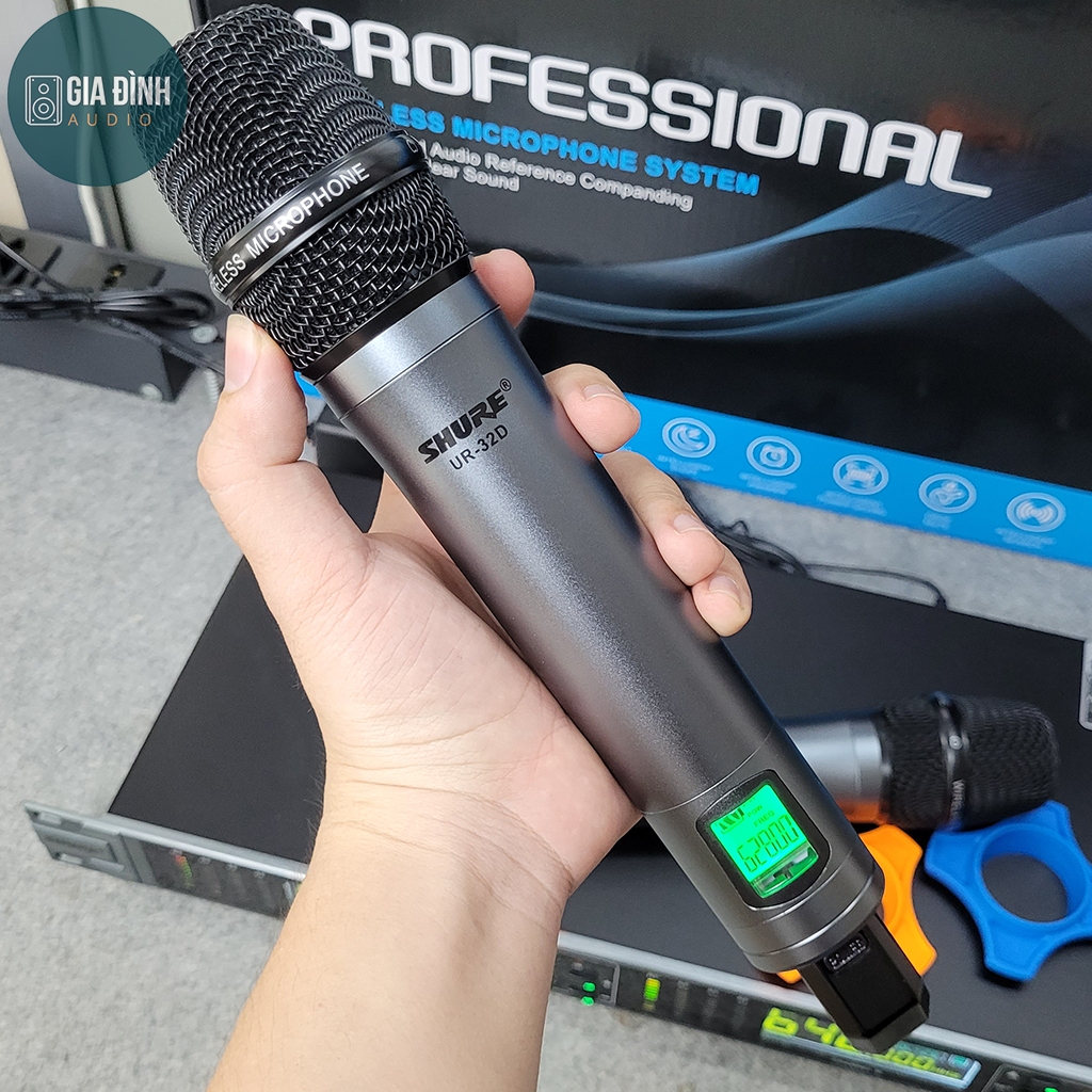 Micro không dây Shure UR32D năm 2023 - Nhập Khẩu Loại 1