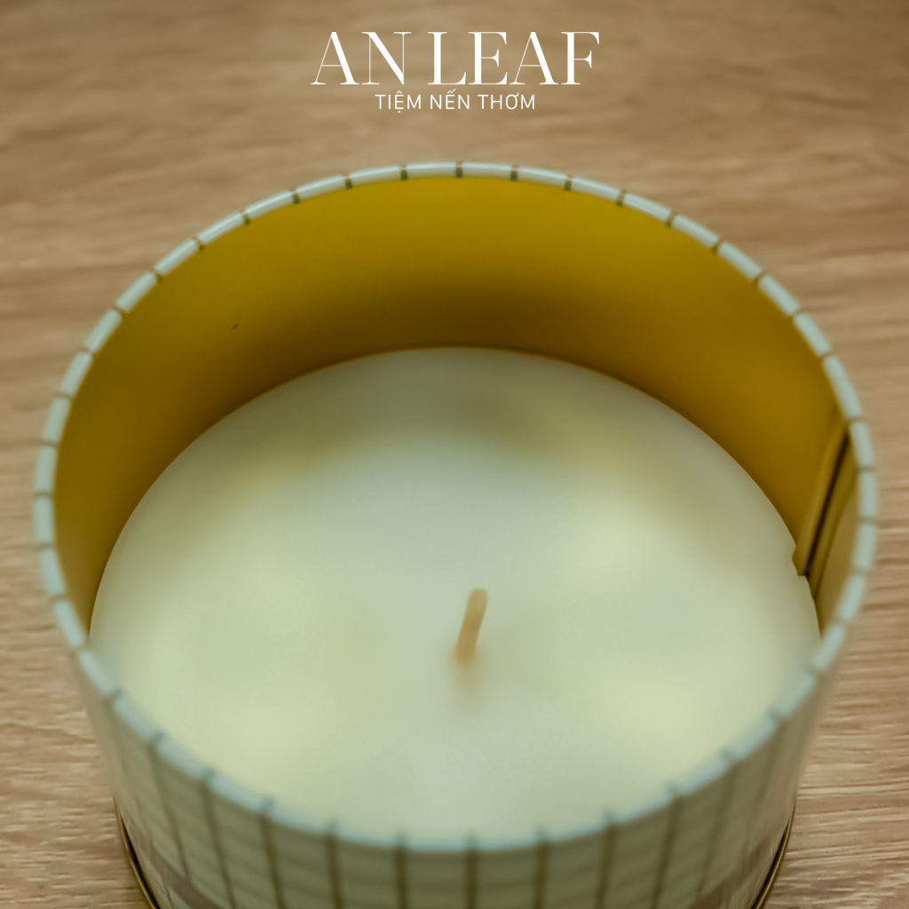 Nến thơm phòng, nến thơm noel giáng sinh An Candle tinh dầu không khói Peffect Harvest Mountain Teakwood