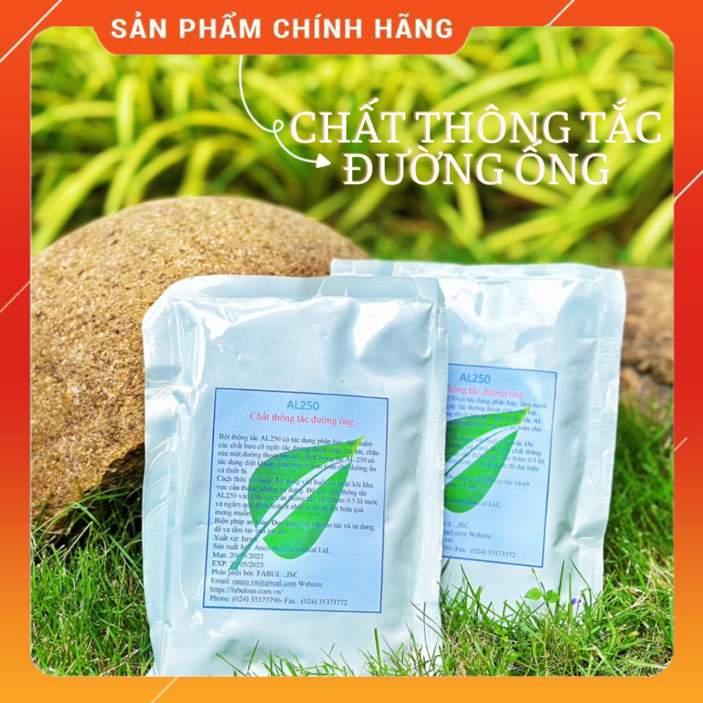 Bột thông tắc đường ống, bồn rửa