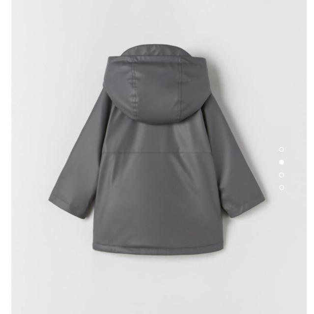 Áo khoác bé trai zara lót lông cừu, chống thấm nước