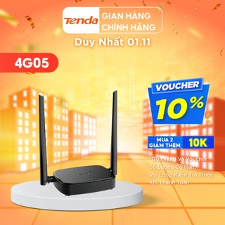  Tenda Bộ phát Wifi 2.4Ghz di động dùng sim 4G LTE 4G05 - Hãng phân phối chính thức