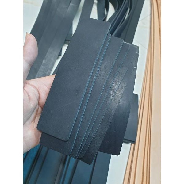 Phôi dây thắt lưng đã nhuộm màu sẵn, bản rộng 3.8mm  - Da Thuộc San Nguyên
