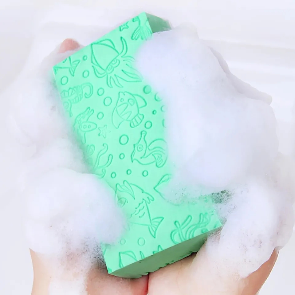 Bông Mút Tắm Bọt Biển kì ghét, tẩy da chết, siêu sạch, siêu mềm mại
