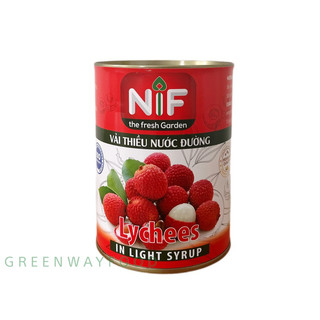 Vải thiều nước đường NIF hộp 560g