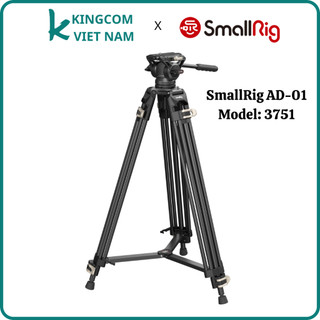  SmallRig AD-01 3751B - Chân Tripod Cho Máy Ảnh Thiết Kế Hợp Kim Nhôm Cao Cấp - Hàng Chính Hãng 