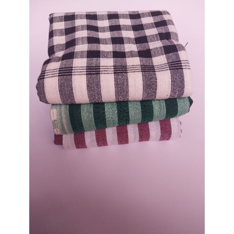 Combo 3 khăn rằn Nam bộ chất cotton thấm hút mồ hôi 1m7x60